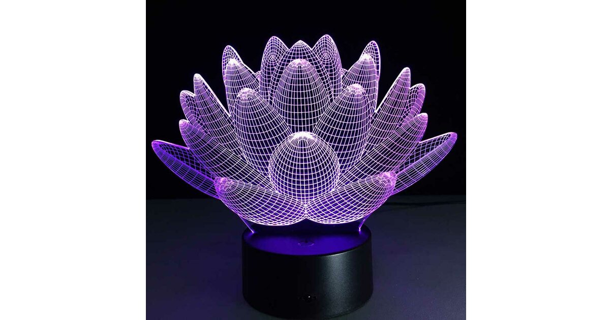 Lampe 3D Personnalisée Lotus Elise 250 Cup – 16 Couleurs, Avec Nom Ou Message, Lampe De Chevet Ambiance
