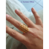 Bague-anneau Fleur de Vie « Jyōtī » en Acier inoxydable -19