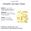 Film alimentaire « Bee’sWrap – Au détail-4