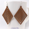 Boucles d’oreilles Ethniques «Braḥmalokā »-E57.1