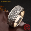 Bague Anneau Tibétaine « Ashtamangala » Les 8 signes - En Argent-1.1