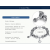 Bracelet à Charms « Dīvalī »  esprit Bohème en plaqué Argent-2