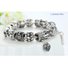 Bracelet à Charms « Dīvalī »  esprit Bohème en plaqué Argent-10.1
