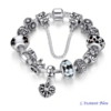 Bracelets à Charms « Sarasvatī »  esprit Bohème en plaqué Argent-19