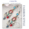 Boucles d’Oreilles Bohèmes «Lokāḥ» Esprit du Monde-7