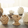 Europ-enne-La-Main-En-C-ramique-Artisanat-Paysage-Fleurs-Forme-Photophore-Bougeoir-Th-Lumi-re