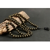 Obsidienne-naturelle-Six-mots-bronzant-108-perles-Bracelet-bijoux-de-mode-avec-de-nombreuses-couches-Bracelets