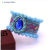 Bracelet Boho « Vishākhā » Esprit lumineux en Cuir végan-4.1