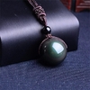 Collier-boule-obsidienne-arc-en-ciel-noir-rendu-chanceux-amour-pierre-naturelle-bouddhisme-pendentif-neclacets-pour