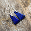 Lapis-Lazuli-boucles-d-oreilles-goutte-pour-les-femmes-Unique-trap-ze-mode-pierre-boucle-d