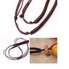 Pendentif Ethnique «Sūrya » en Cornaline-11