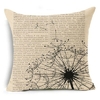 Housse de Coussin série Pissenlit « Parṇin » Esprit léger %0A-6