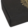 Lot de 2 Briques de Yoga « Pratyāhāra » Noir et Or-10
