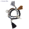 Bracelet Bohème «Kāpāra» Esprit lunaire-4.1