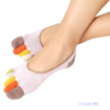 Chaussettes Yoga Beige-orange