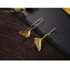 Boucles d’oreilles Bohème Ginkgo «Sōḥa»-4.1