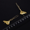 Boucles d’oreilles Bohème Ginkgo «Sōḥa»-18