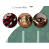«Sḥabdā» Double Bracelet bohème en Grenat-7