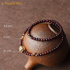 «Sḥabdā» Double Bracelet bohème en Grenat-5