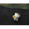 Bague Anneau Bohème « Ṇihār » en Tourmaline-6.1