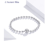 Bracelet boules « Lokāḥ Novā » en Argent, Fermoir Boule à cliquet -8.1