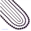 Chaîne «  Jay Ram » en Acier inoxydable Noire 1