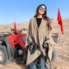 Poncho de style Boho-chic « ḍākinī »-3