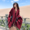 Poncho de style Boho-chic « ḍākinī »-4