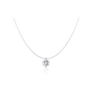 Pendentif classique « Śauca » en Argent et Zircon-1