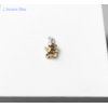 Charm « Teddy Bear » en Or Rose-Dos