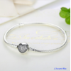 Bracelet en Argent, Fermoir cliquet, Maille Serpent - 4 modèles- Boule-coeur