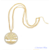 Pendentif « Akash »  Arbre de Vie - Argent ou Or-5