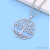 Pendentif « Akash »  Arbre de Vie - Argent ou Or-8