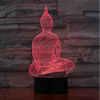 Lampe Led Hologramme Bouddha Sakyamuni 2
