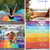 Tapis 7 chakra mosaique