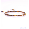Bracelet en Cristal Naturel : Lapis Lazuli, Onyx vert, Pierre de Soleil ou Oeil de Tigre