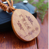 Porte-Clefs %22Bouddha Sakyamuni%22en Bois-3