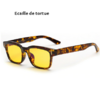 Lunettes de protection anti-lumière bleue «  Totem » avec étui-Ecaille de tortue