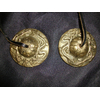 Soulev-es-En-Laiton-Dragon-Tib-tain-Sonnettes-Manjira-Cymbales-6-5-cm