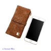 Portefeuille « Namaha » en Nubuck- Format mobile
