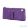 Portefeuille « Namaha » en Nubuck-Orchidée