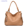 Sac luxe Casual «  Salabha » en Cuir- Beige