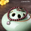Bracelet bohème « Fleur du Tibet » en Grenat almandin-1
