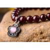 Bracelet bohème « Fleur du Tibet » en Grenat almandin-8