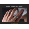 Anneaux Couple « Tandava » Esprit Bohème en Argent-11