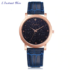 Montre casual « Ākāśa » le cosmos Or rose-Bleu cobalt