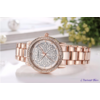 Montre casual «  Nirvāṇa » Fleur intemporelle- Or rose-4