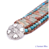 Bracelet ethnique « Ashoka » Esprit libre-détails2