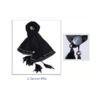 Echarpe ethnique « Kālī », Style Bohème Plumes et Pompons – mod 3-F