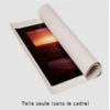 Toile sans cadre